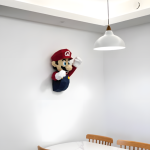 Super-Mario-Bros.-Mario-Luigi-Paper-Model-Handmade-Home-Decoration-Living-Room-Bedroom-Wall-Hanging