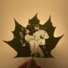 Hand-carved maple leaf customization