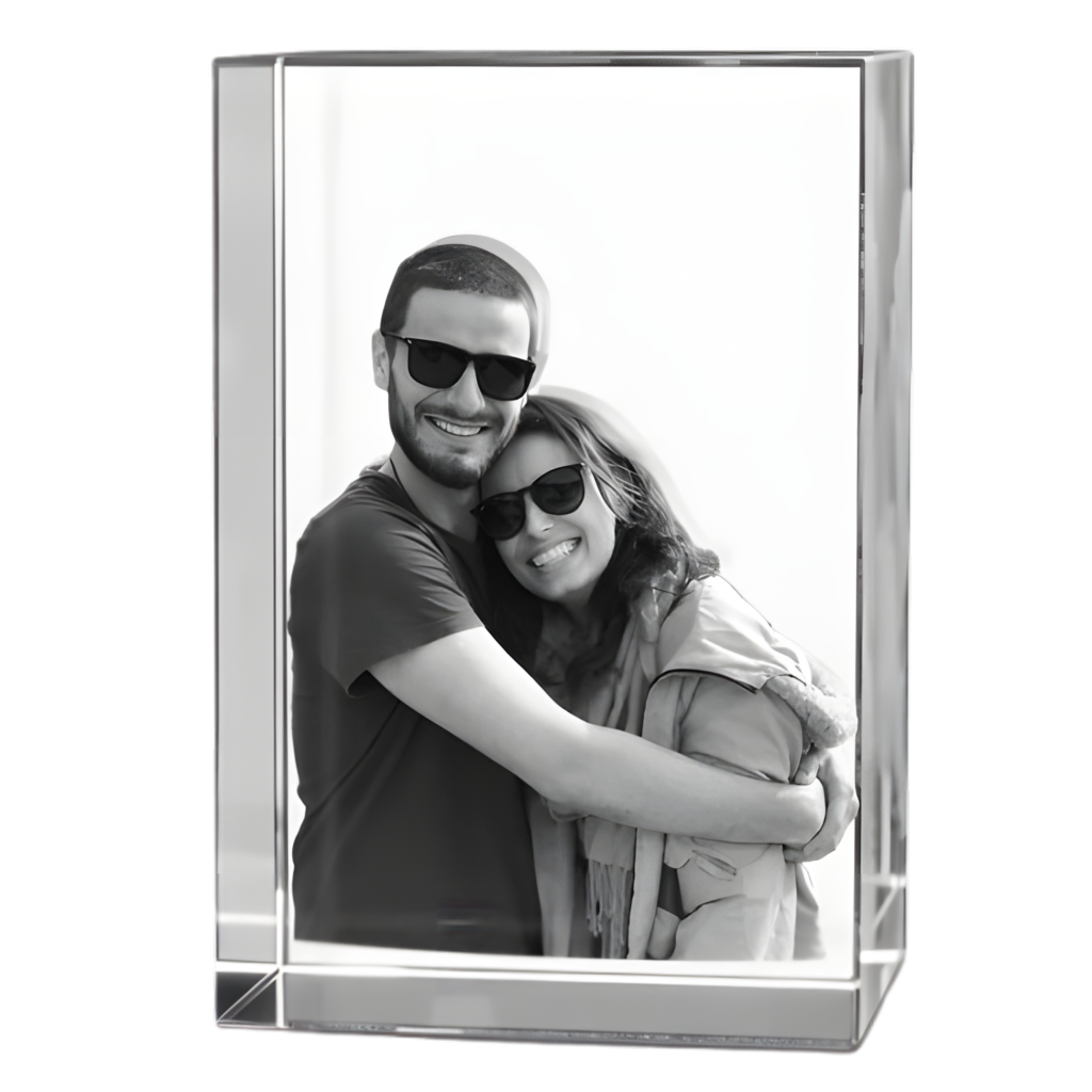 3D Crystal Rectangle-Large Portrait