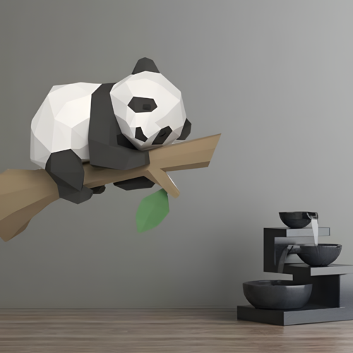 Panda on the tree