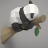Panda on the tree