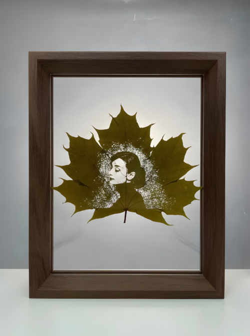 Custom Hand Carved Leaves