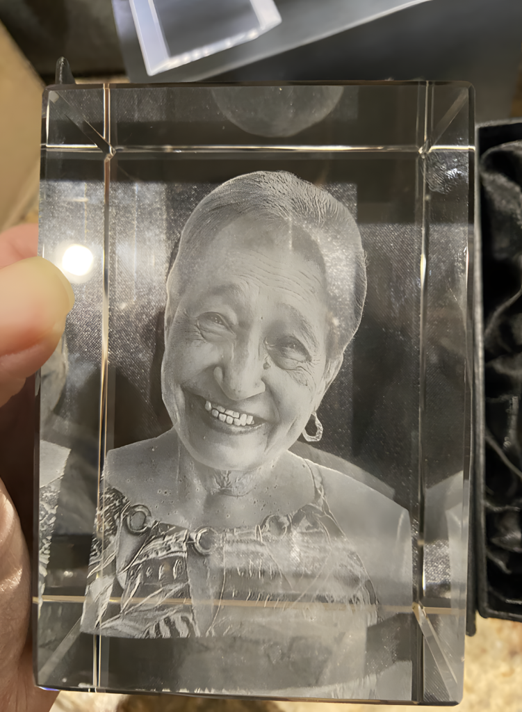 Crystal engraving picture custom gift 3D